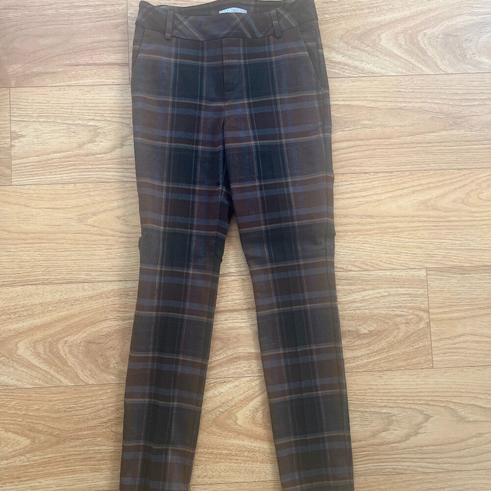 I Love Tyler Madison Plaid Slip on Pants
